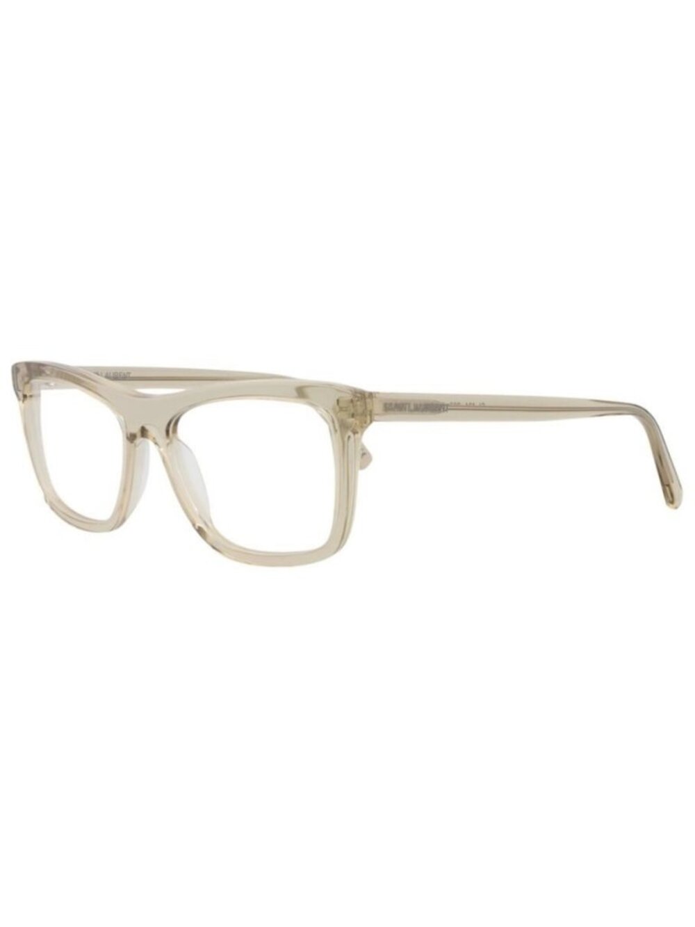 New Saint Laurent Mens Square/Rectangle Yellow Yellow Transparent Fashion Design